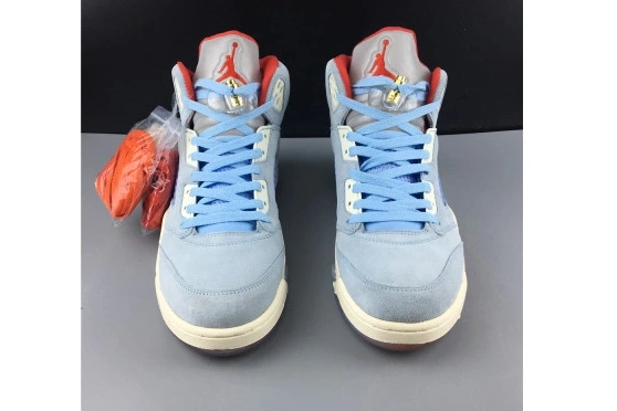 JSP X ICE AIR BLUE 5 JORDAN TROPHY ROOM CI1899-400 CI1899-400 0104